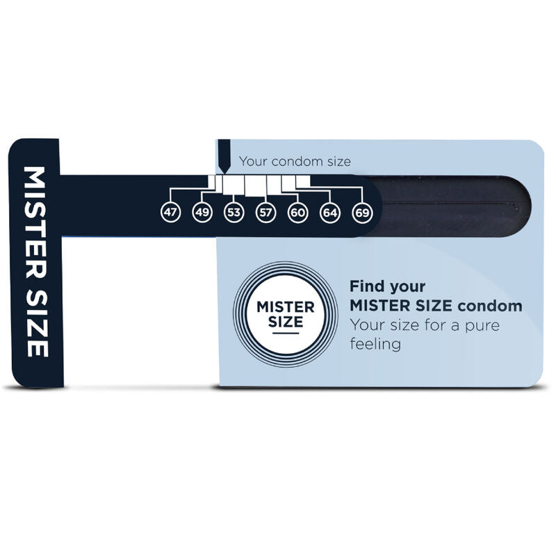 MISTER SIZE - CONDOM SIZER (ENGLISH)