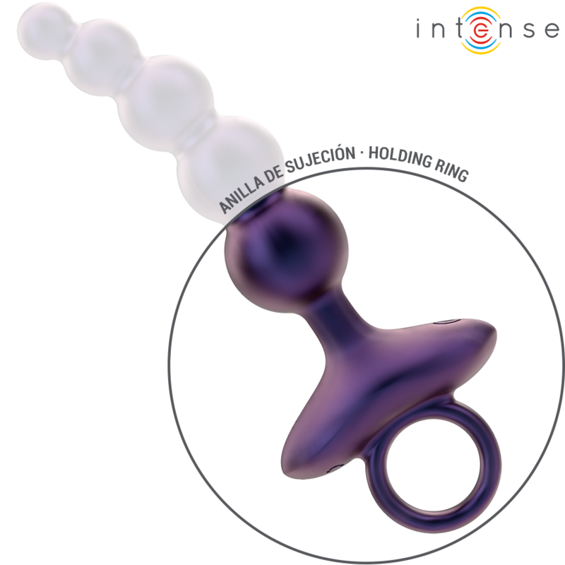 INTENSE - PLUG ANAL VIBRADOR TITO MODELO 3 CONTROL REMOTO