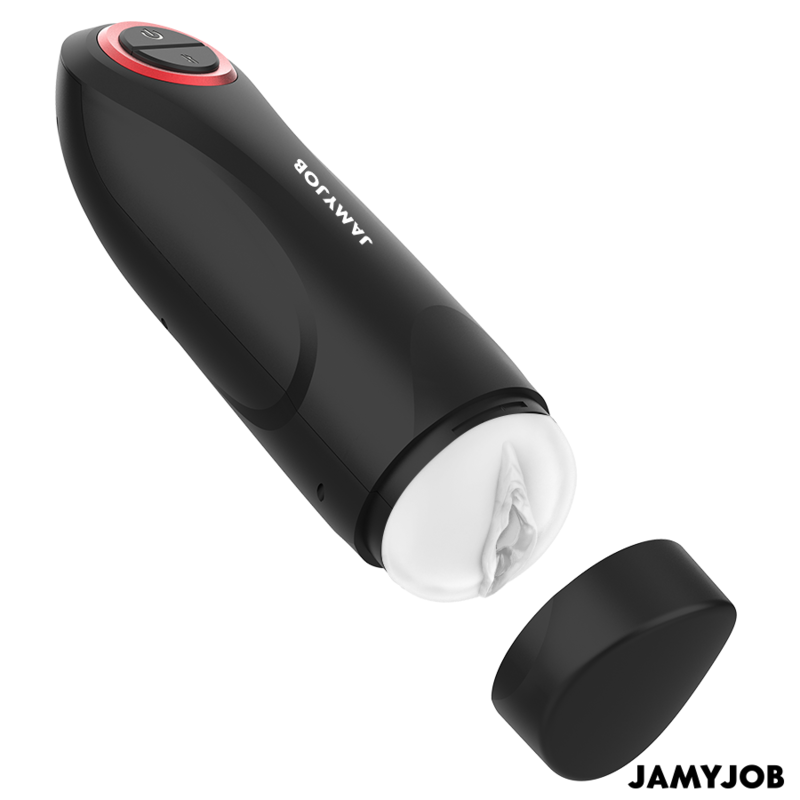 JAMYJOB - MASTURBADOR VAGINAL AUTOMÁTICO DE GRAVEDAD 5 MODOS DE EMPUJE Y EFECTOS DE SONIDO