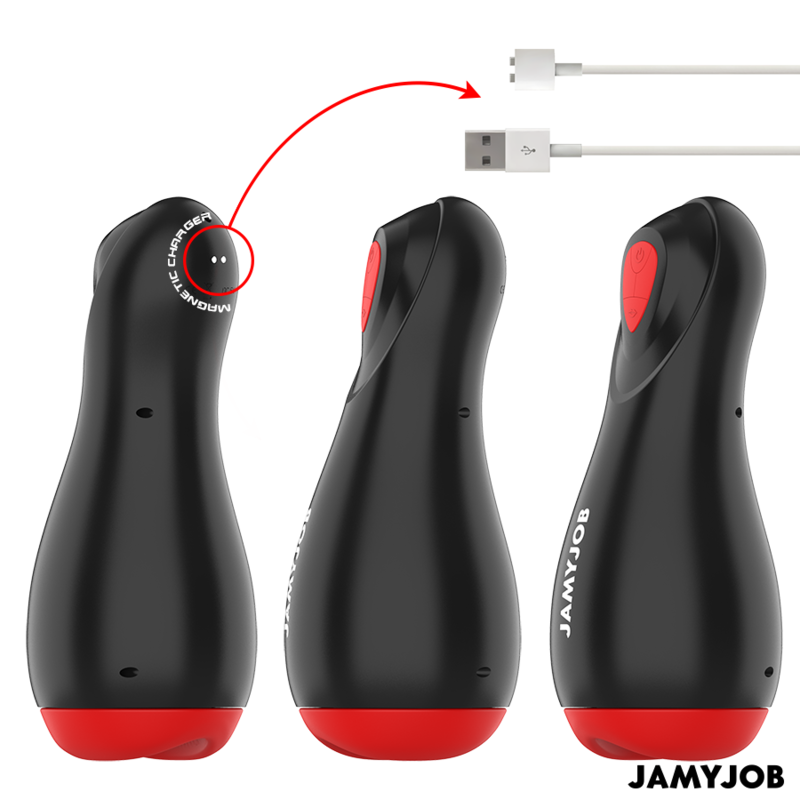 JAMYJOB - CORE-X MASTURBADOR AUTOMÁTICO COM 5 MODOS DE ASPIRAÇÃO E VIBRAÇÃO