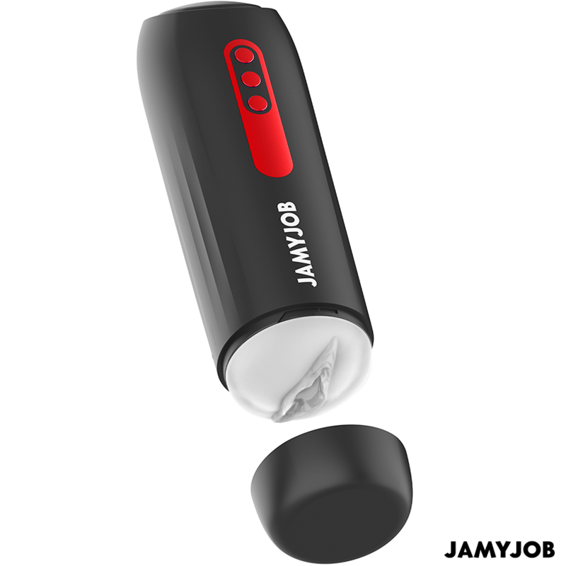 JAMYJOB - MASTURBADOR DE VAGINA AUTOMÁTICO PHANTOM 5 MODOS ONDAS ESTIMULANTES Y EMPUJE