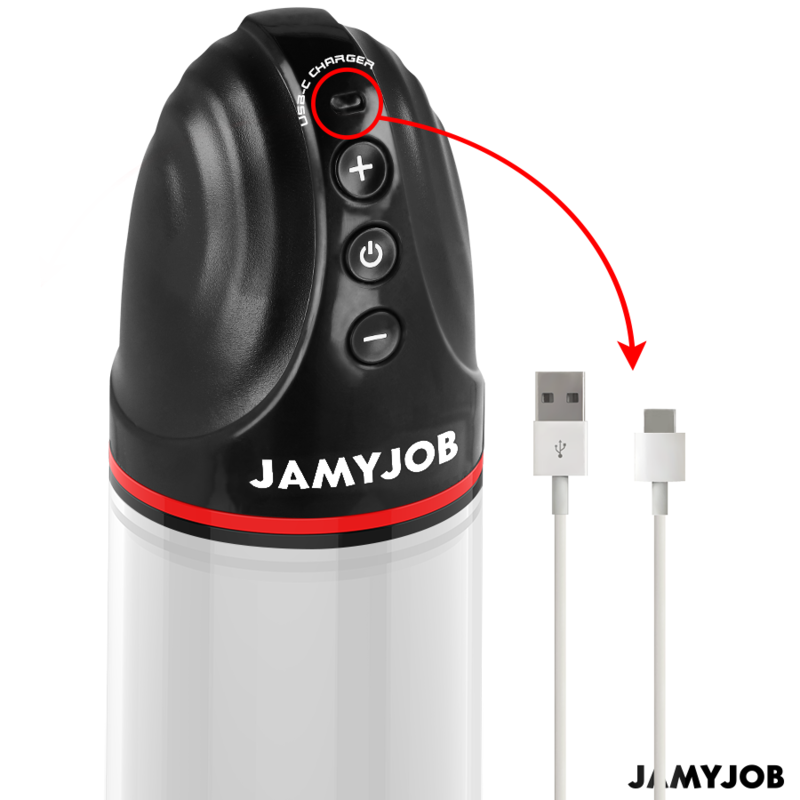 JAMYJOB - BOMBA AUTOMÁTICA XPAND 3 NIVELES DE ONDAS ESTIMULANTES GRIS
