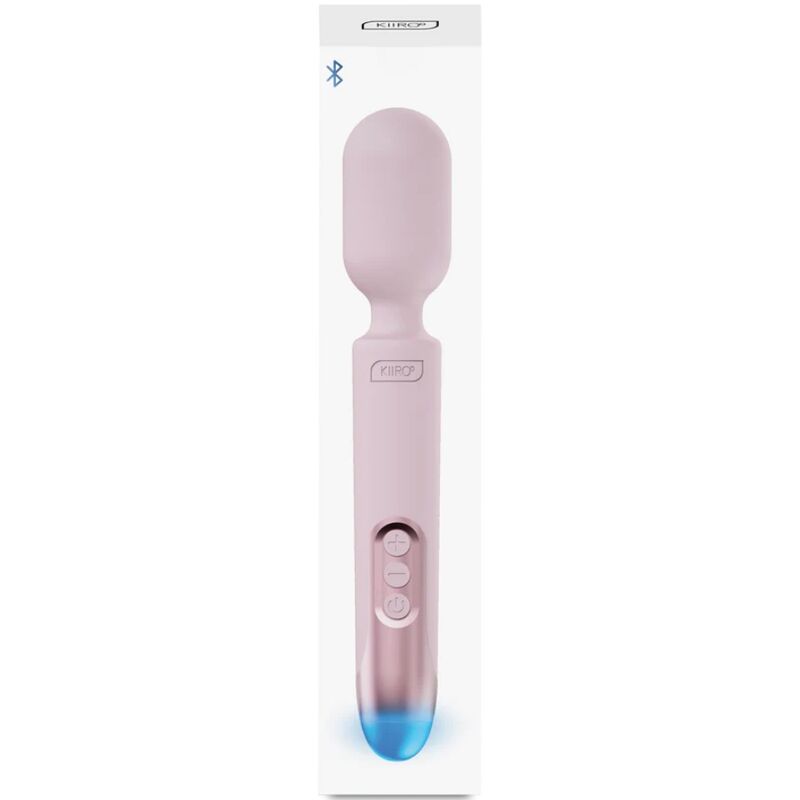 KIIROO - VARITA VIBRADORA PROWAND CONTROL REMOTO + APP GRATIS ROSA