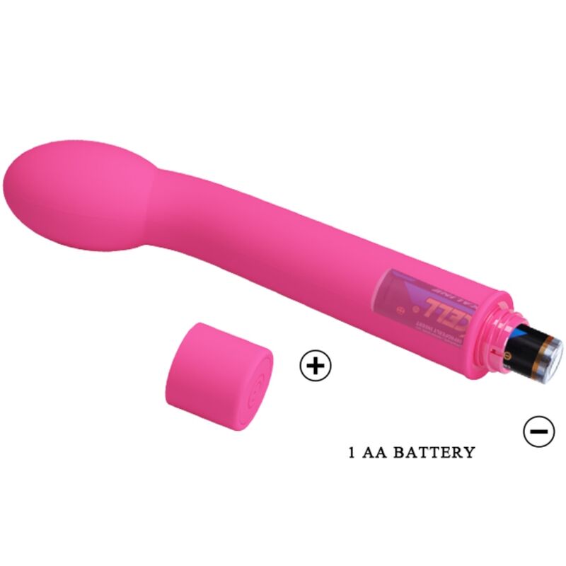PRETTY LOVE - VIBRADOR LOGAN PARA PONTO G, 10 VIBRAÇÕES, ROSA