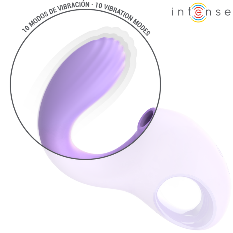 INTENSO - VIBRADOR Y ESTIMULADOR BAXTER VIOLETA