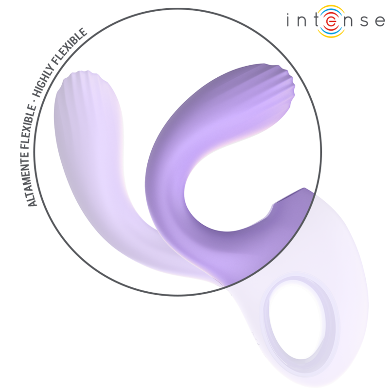 INTENSO - VIBRADOR Y ESTIMULADOR BAXTER VIOLETA