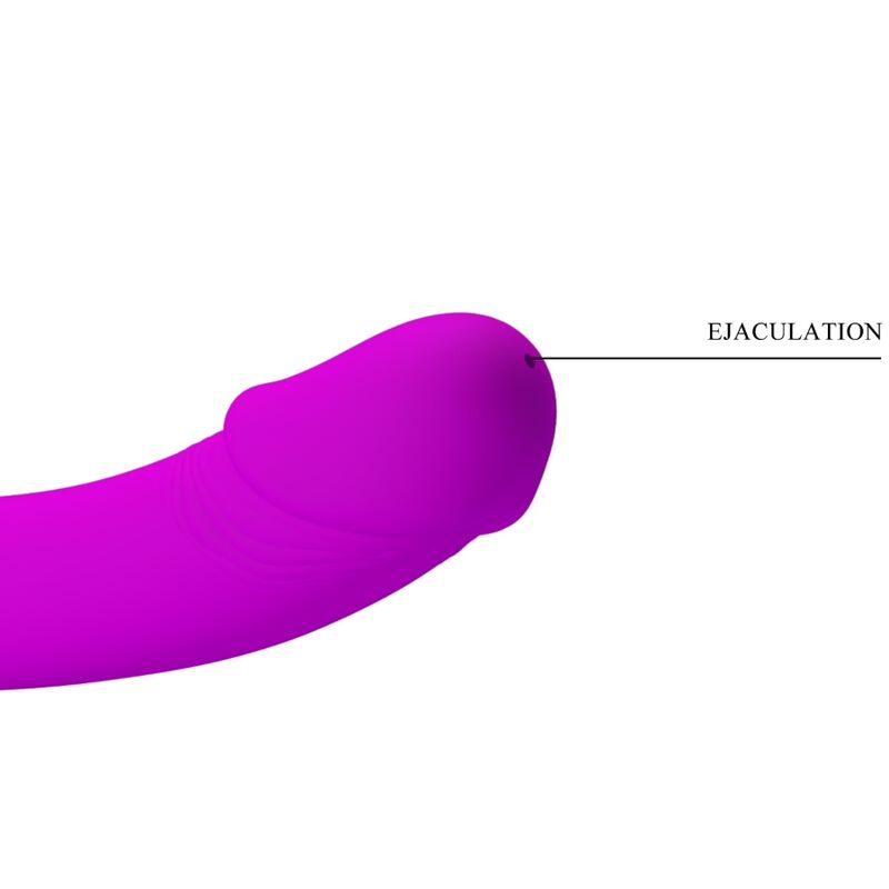 PRETTY LOVE - ESTIMULADOR DOBLE KELPIE CON ARCO MORADO