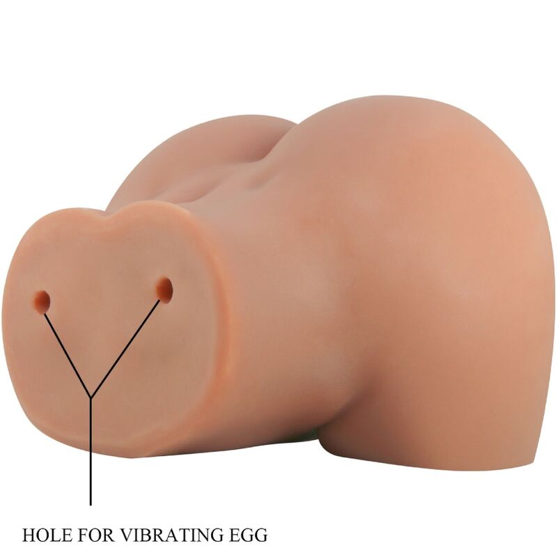 CRAZY BULL - MILA VIBRADOR BUNDAL COM VAGINA E ÂNUS REALISTAS E CONTROLO REMOTO