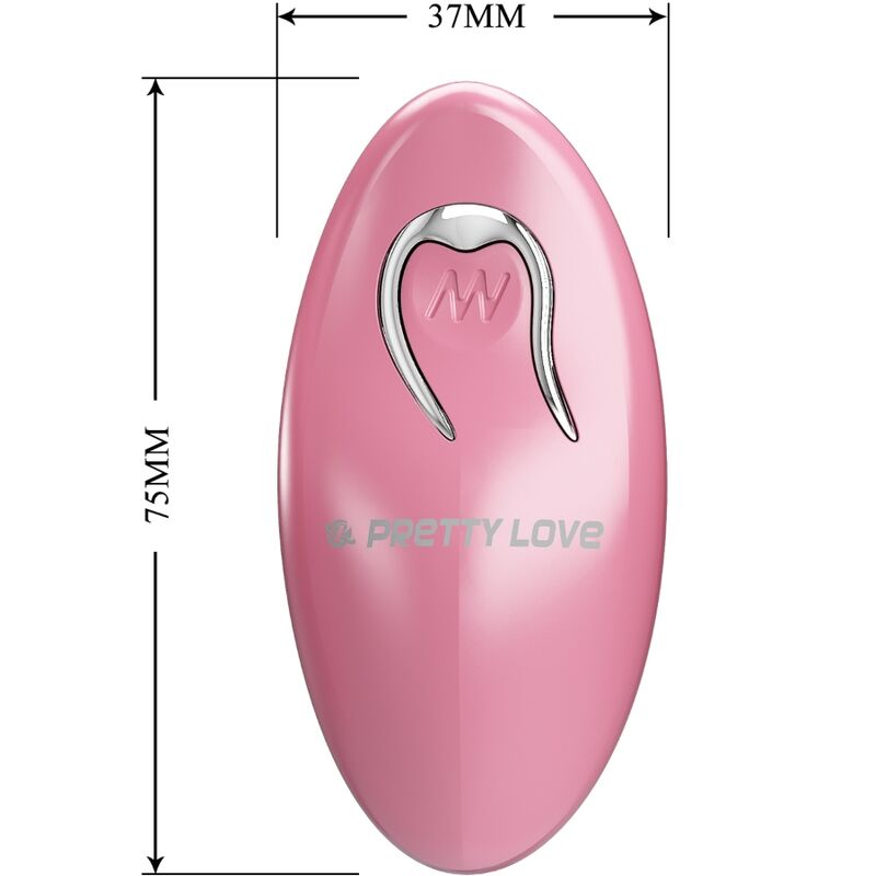 PRETTY LOVE - PINZAS PARA PEZONES CAILEY 10 VIBRACIONES CONTROL REMOTO ROSA