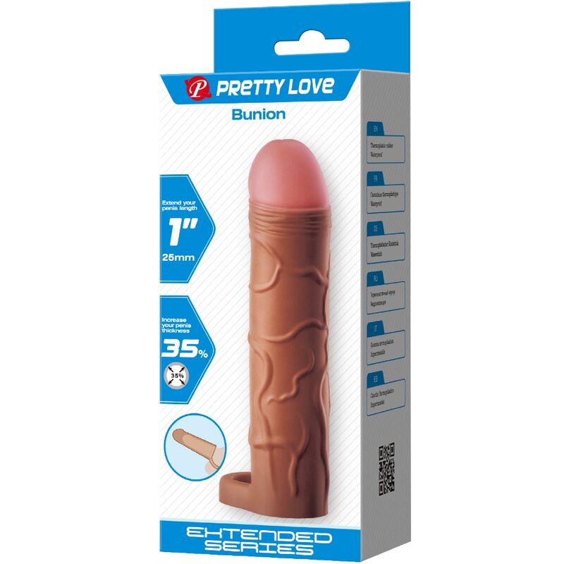 PRETTY LOVE - CAPA PENIANA PARA JANELA COM EXTENSÃO DE 2,5 CM MULATO