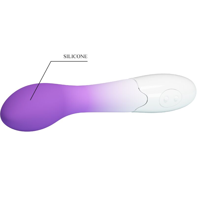 PRETTY LOVE - VIBRADOR PARA PONTO G BISHOP 30 VIBRAÇÕES ROXO