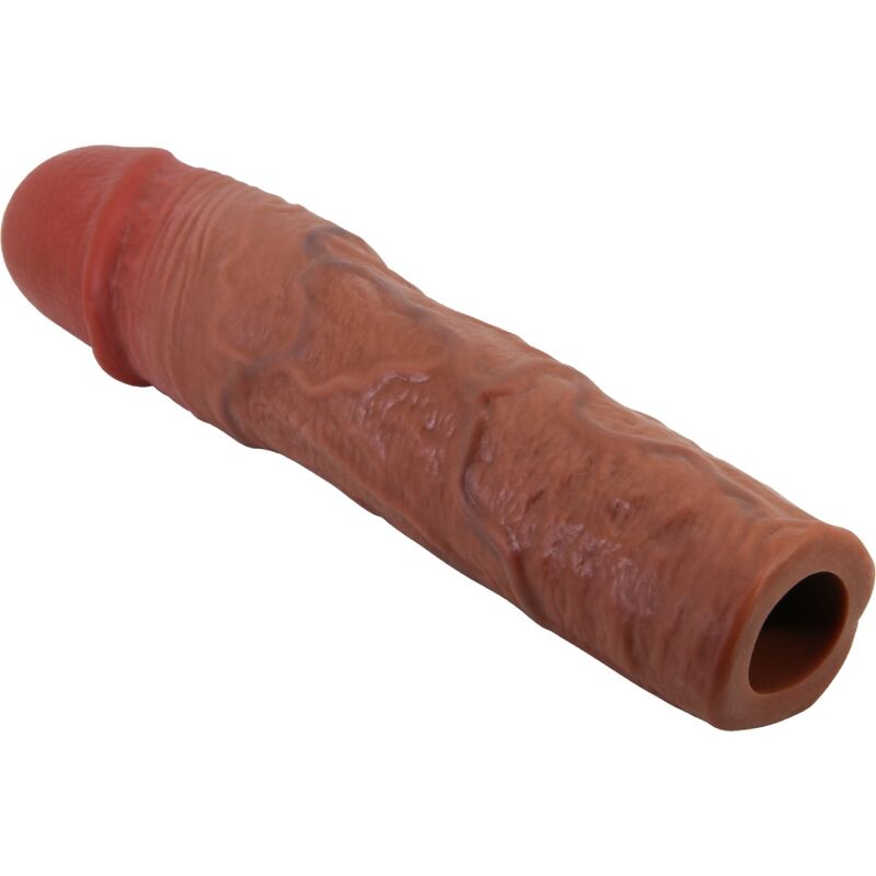 PRETTY LOVE - FUNDA PARA PENE STEVENSON CON EXTENSIÓN DE 7,6 CM MULATO