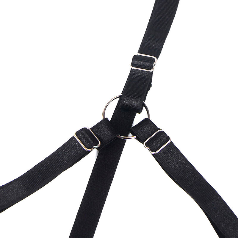 SUBBLIME - 955205 BRA SET WITH ADJUSTABLE BLACK BOW L/XL