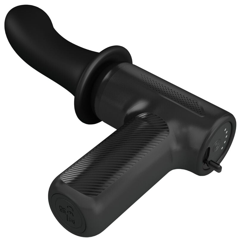 PRETTY LOVE - MASSAGEADOR DJ DOCTOR COM 5 DEFINIÇÕES PRETO