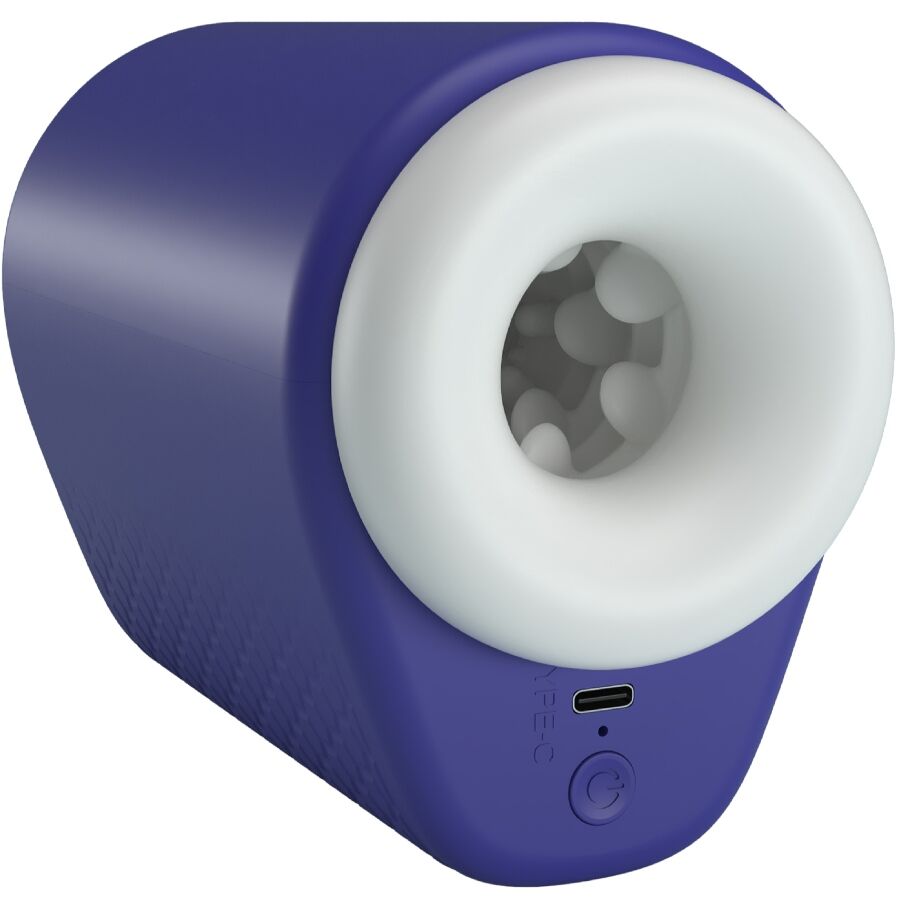 PRETTY LOVE - DJ LADY MASTURBADOR MASCULINO COM VIBRAÇÃO 5 CONFIGURAÇÕES ROXO