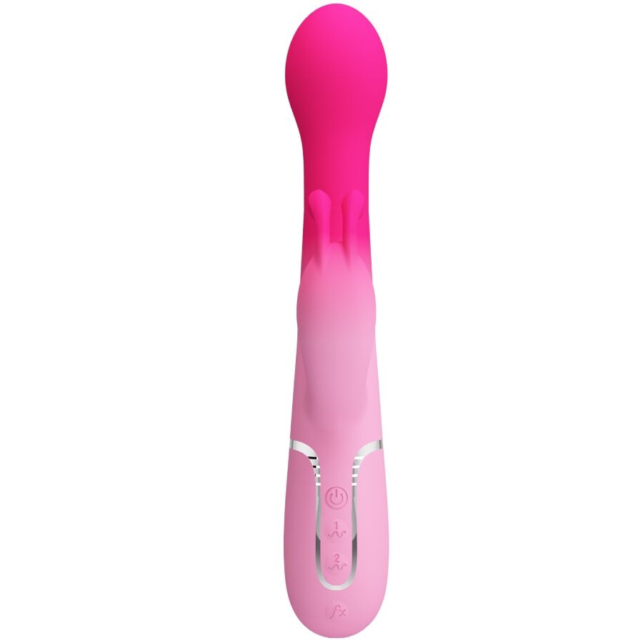 PRETTY LOVE - DEJON Vibrador Coelhinho Multifunções 3 em 1 Rosa