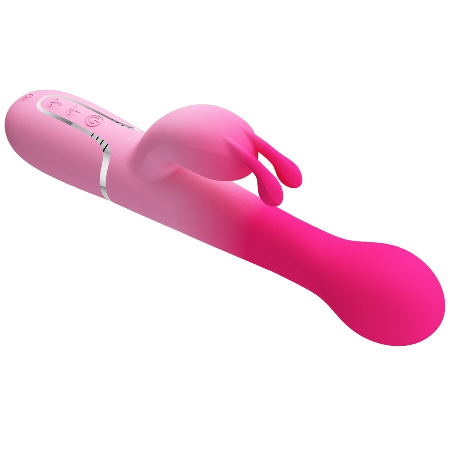 PRETTY LOVE - DEJON Vibrador Coelhinho Multifunções 3 em 1 Rosa