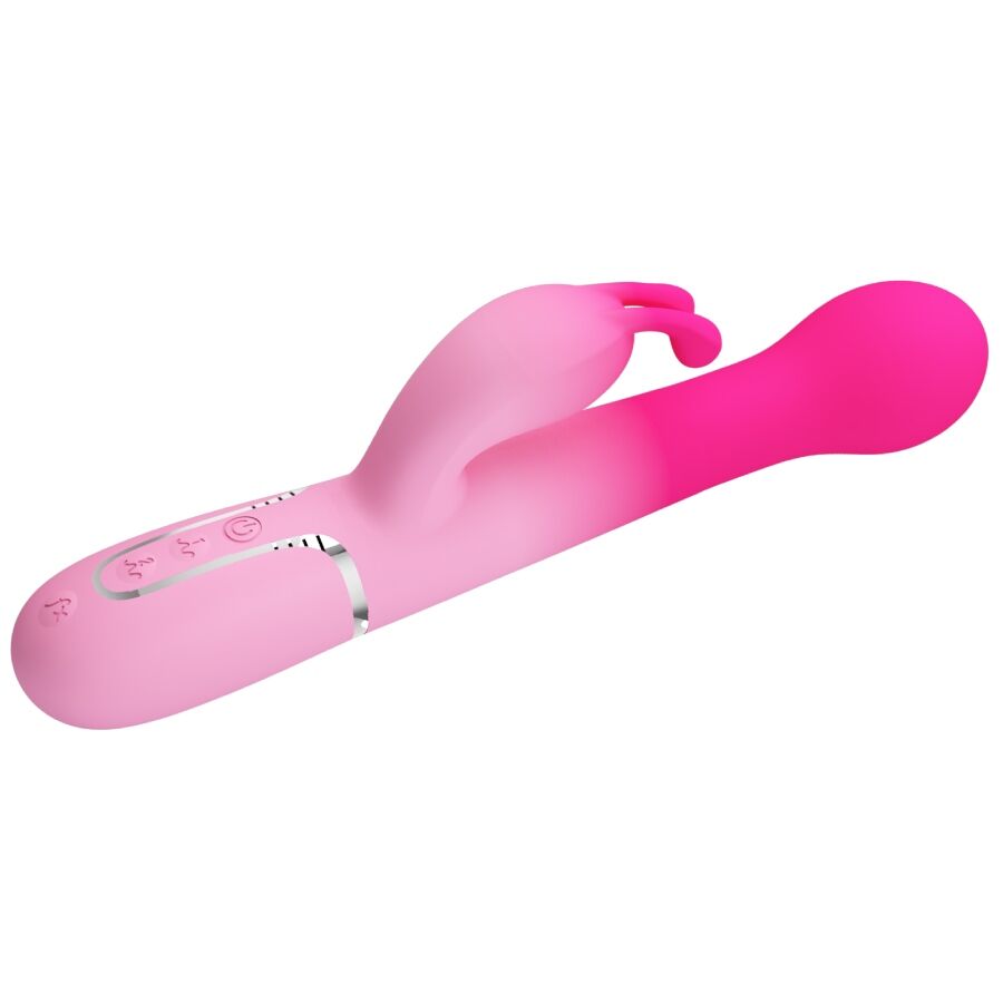PRETTY LOVE - DEJON Vibrador Coelhinho Multifunções 3 em 1 Rosa