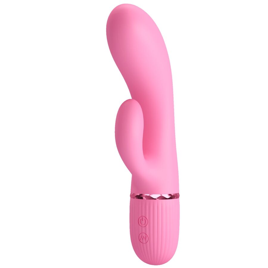 PRETTY LOVE - VIBRADOR MARSKI RABBIT Y PUNTO G ROSA