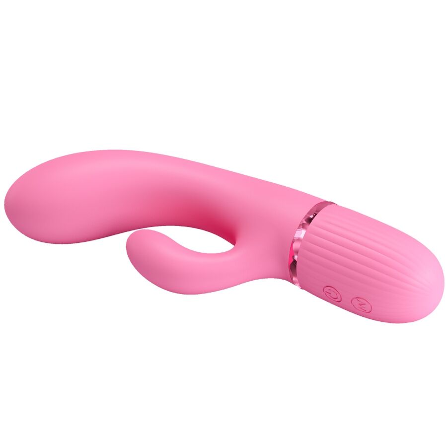 PRETTY LOVE - VIBRADOR MARSKI RABBIT Y PUNTO G ROSA