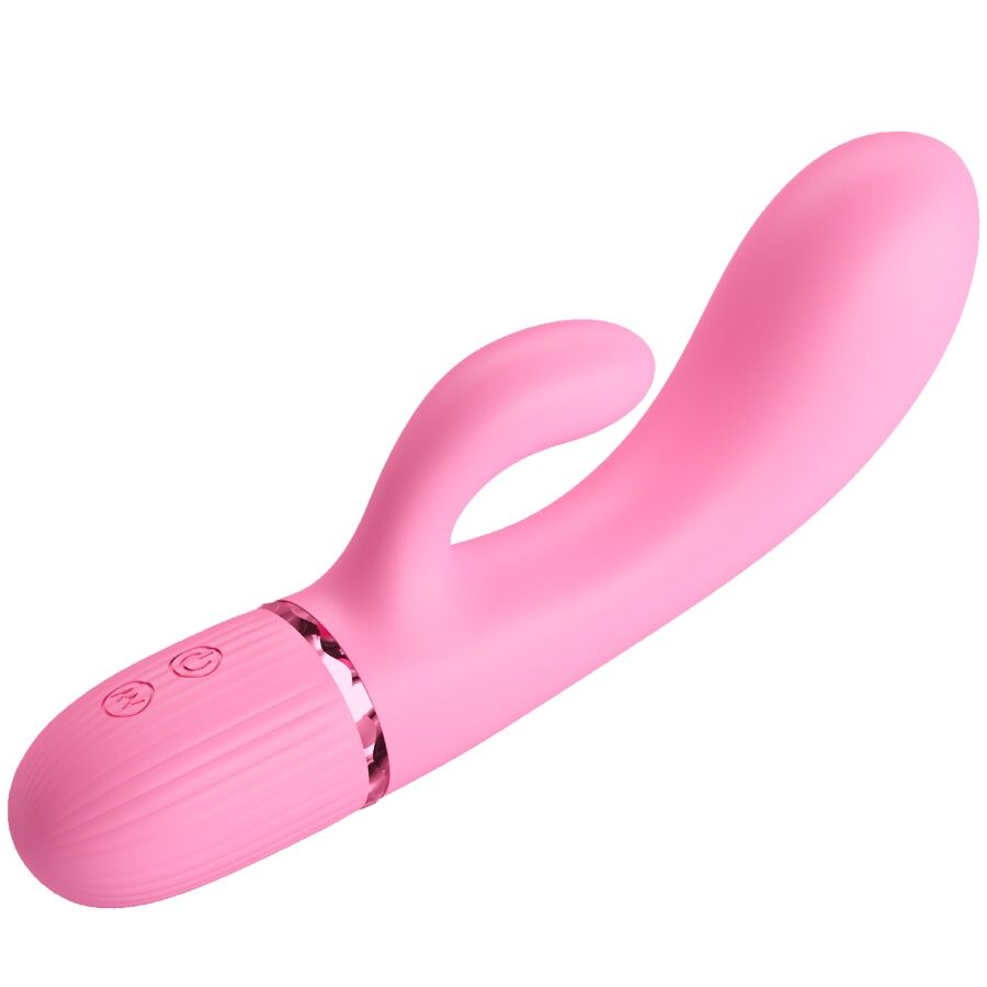 PRETTY LOVE - VIBRADOR MARSKI RABBIT Y PUNTO G ROSA
