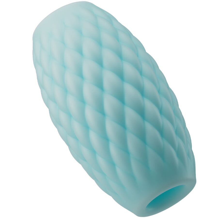 PRETTY LOVE - ATHENA EROS MASTURBADOR MASCULINO DE SILICONA AZUL CIELO