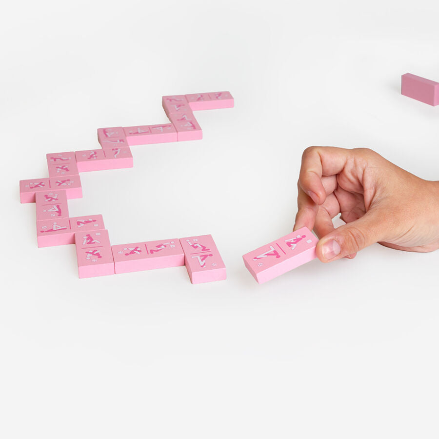 SECRETPLAY - JUEGO DE DOMINÓ DE MADERA KINKY