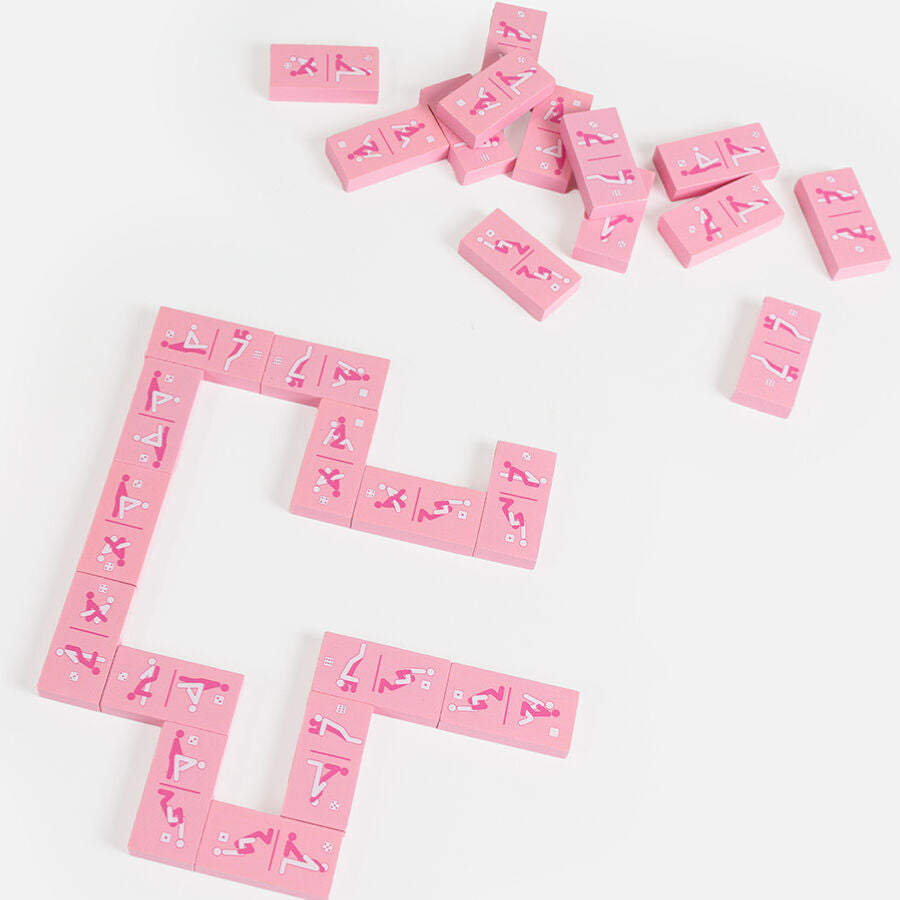 SECRETPLAY - JUEGO DE DOMINÓ DE MADERA KINKY