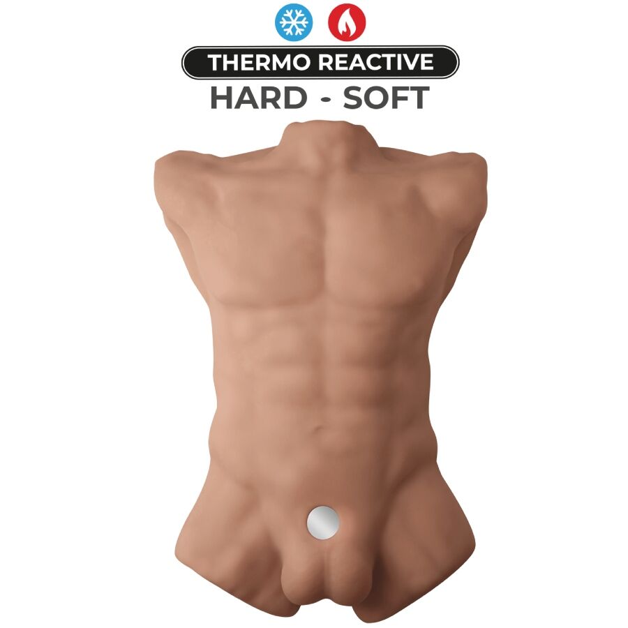 SILEXD - APOLLO L TORSO MASCULINO REALISTA CARAMELO