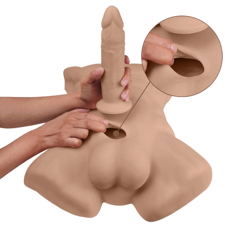 SILEXD - APOLLO L TORSO MASCULINO REALISTA CARAMELO