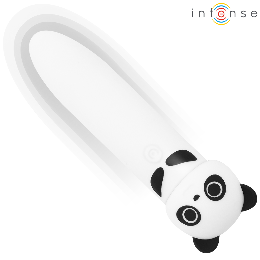 INTENSE - POH PANDA VIBRATÓRIO BULLET RECARREGÁVEL USB 10 X 2,2 CM