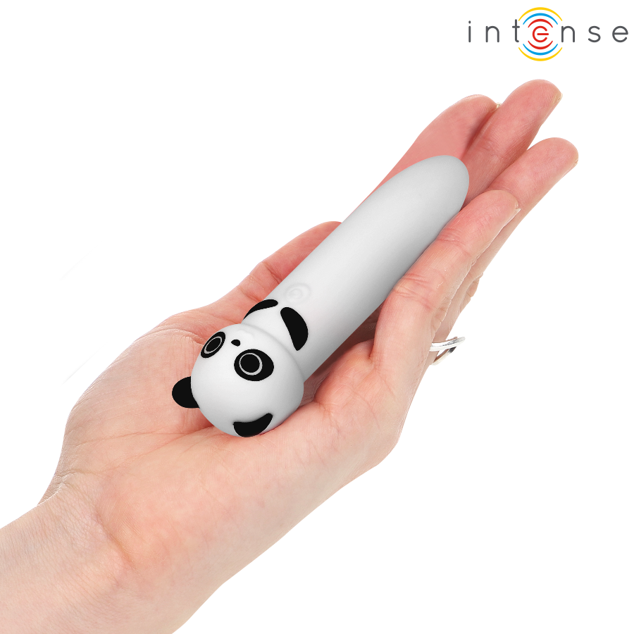 INTENSE - POH PANDA VIBRATÓRIO BULLET RECARREGÁVEL USB 10 X 2,2 CM