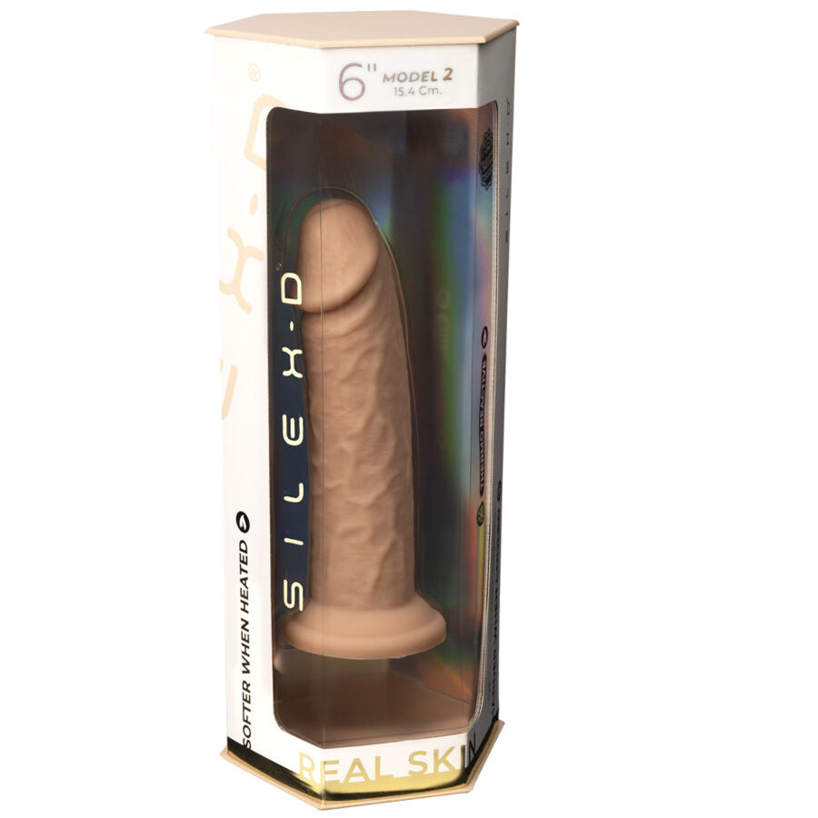 SILEXD - PENE REALISTA MODELO 2 SILICONA TERMORREFACTIVA 15,4 CM