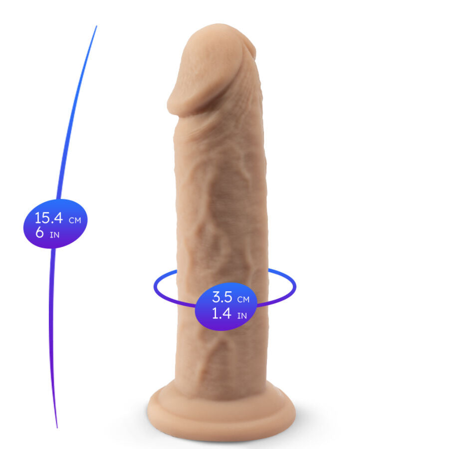 SILEXD - PENE REALISTA MODELO 2 SILICONA TERMORREFACTIVA 15,4 CM