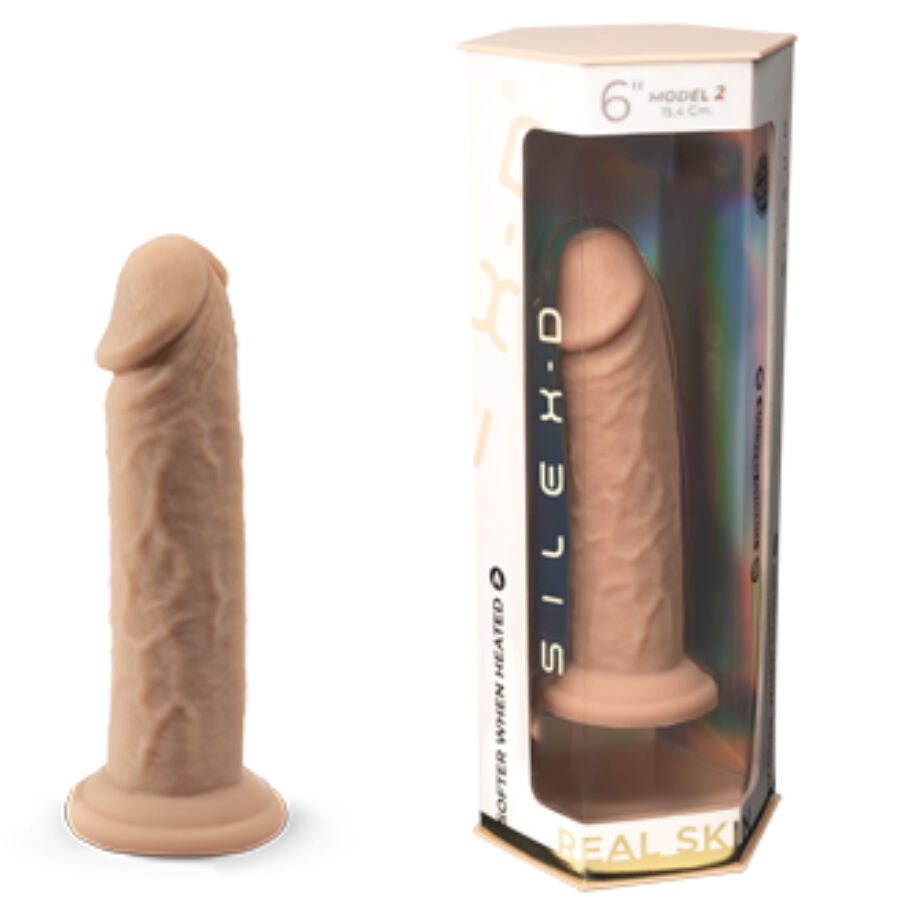 SILEXD - PENE REALISTA MODELO 2 SILICONA TERMORREFACTIVA 15,4 CM