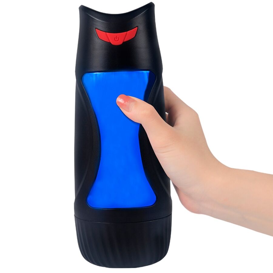 SHEQU - RENEE MASTURBADOR VAGINAL COMPACTO COM VIBRAÇÃO E ESTOJO