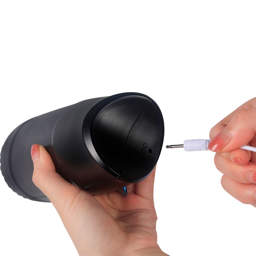 SHEQU - RENEE MASTURBADOR VAGINAL COMPACTO COM VIBRAÇÃO E ESTOJO