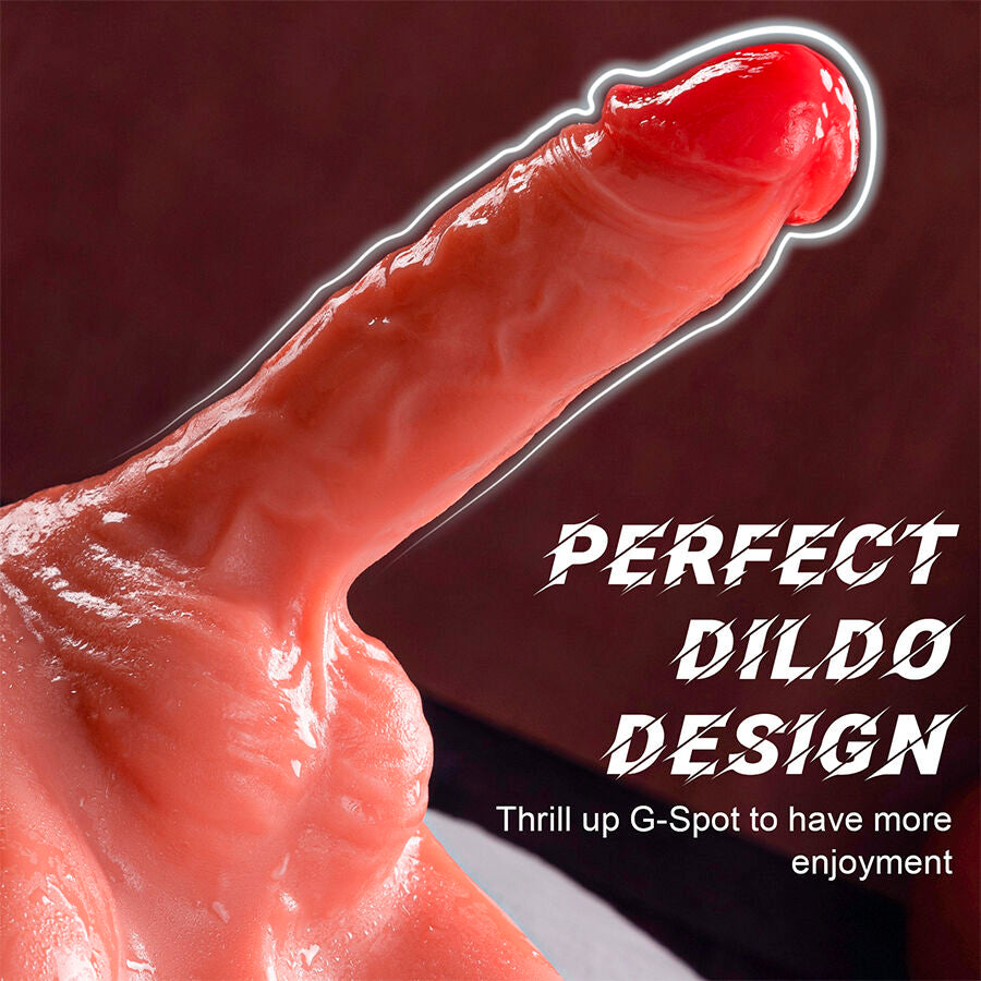 XISE - MICHAEL DILDO REALISTA E MASTURBADOR ANAL COM FUNÇÃO DE IMPULSO 15 CM