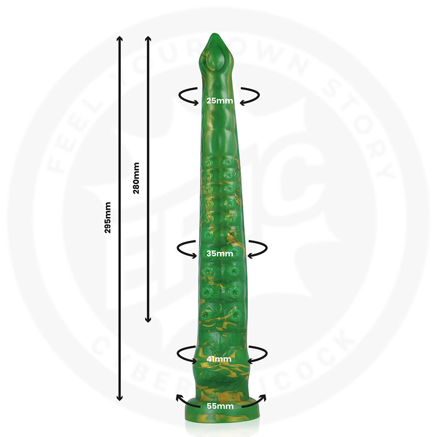 ÉPICO - DILDO HYLOS FLASH VERDE