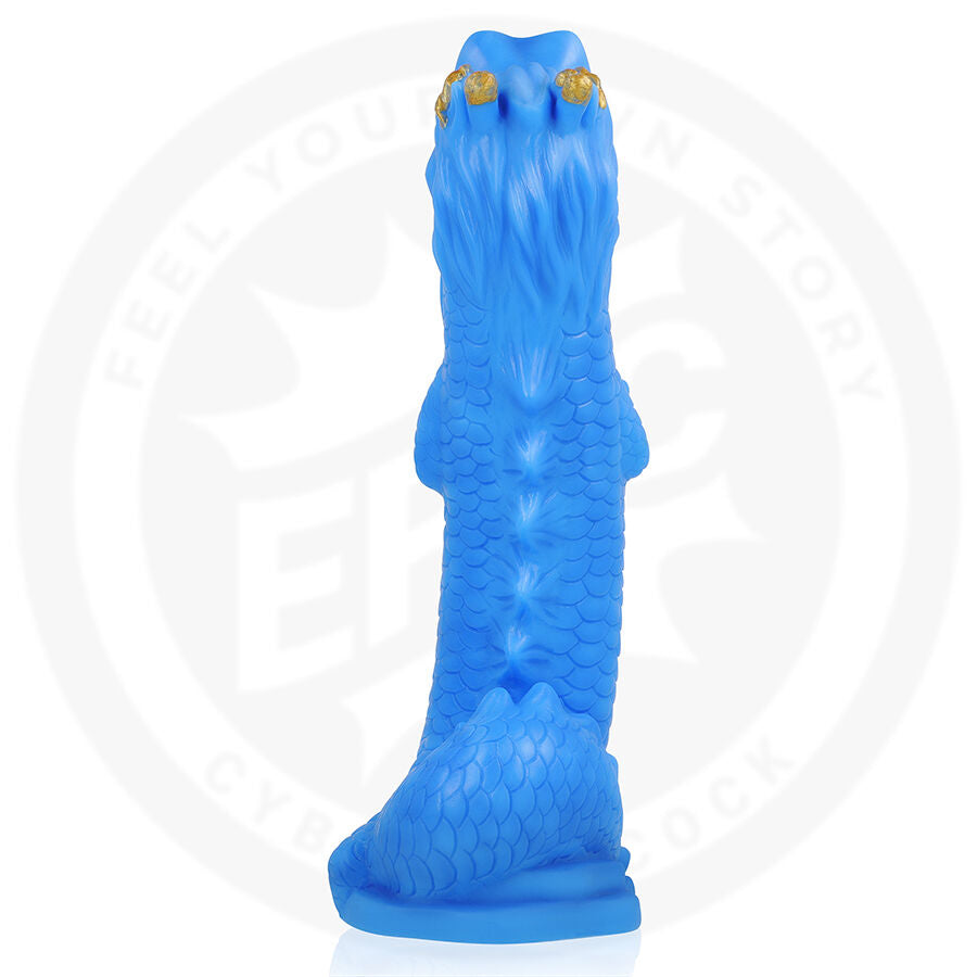ÉPICO - DILDO NAGA DRAGÃO CELESTE