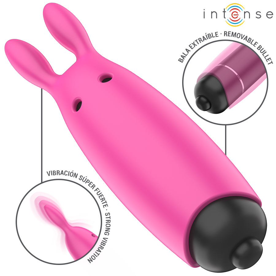 INTENSE - HOPPER PINK VIBRATING BULLET 8,3 X 2,4 CM