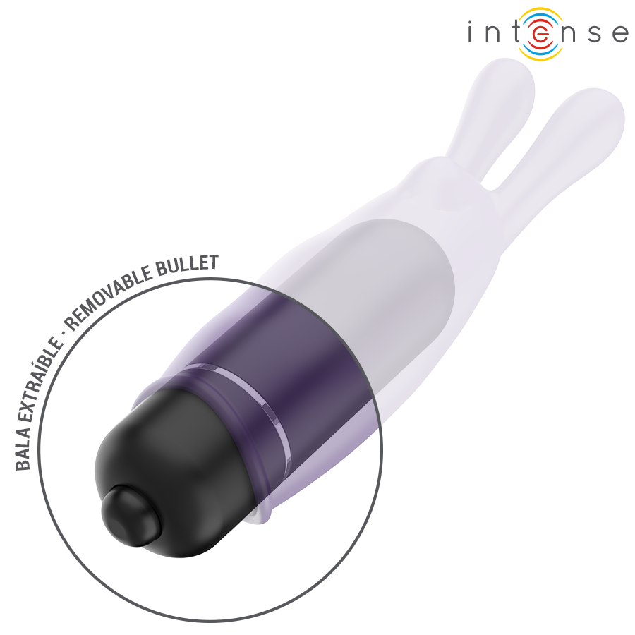 INTENSE - VIBRATÓRIO BULLET ROXO MÍSTICO 8,7 X 2,4 CM