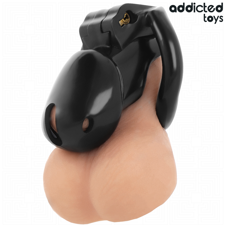 ADDICTED TOYS TRAVADO - MINDNIGHT CELL GAIOLA PARA PÊNIS TAMANHO S 4,8 CM