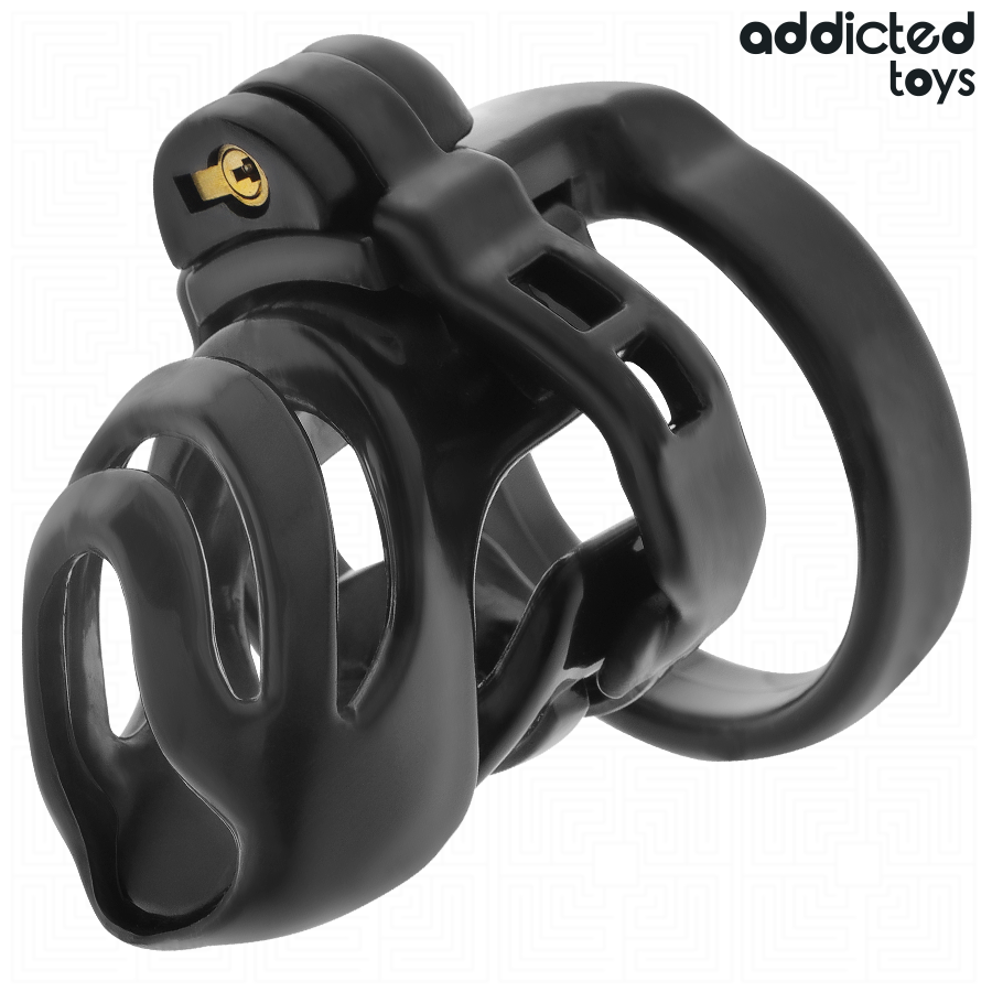 ADDICTED TOYS LOCKED - JAULA PARA PENE CON CIERRE ETERNAL 9 CM