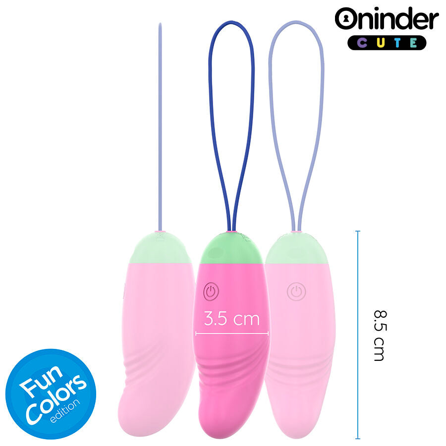 ONINDER CUTE - OVO VIBRO-GIRATÓRIO 360 DE SILICONE PARA PRAZER E AMOR - APLICAÇÃO MUNDIAL GRATUITA