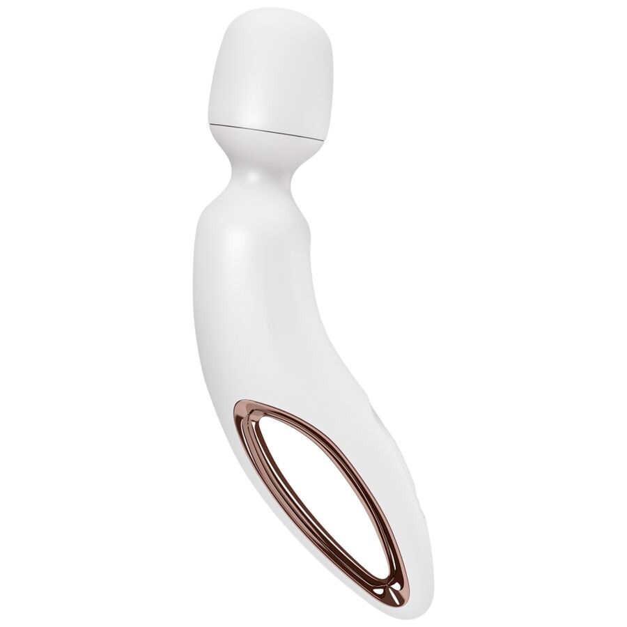 SATISFYER - MASAJEADOR VIBRADOR WAND ERLAND BLANCO