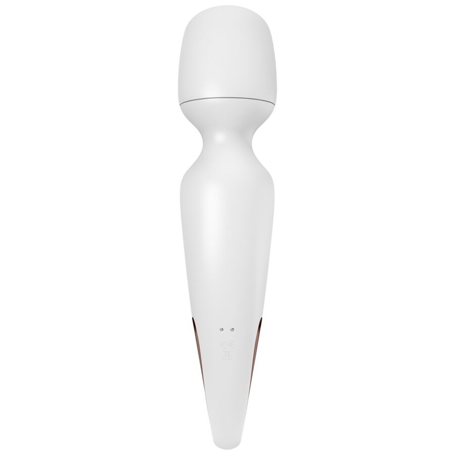 SATISFYER - MASAJEADOR VIBRADOR WAND ERLAND BLANCO
