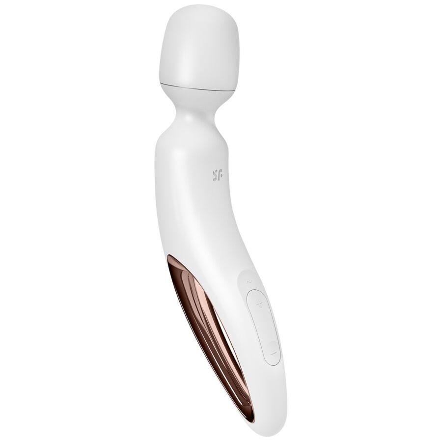 SATISFYER - MASAJEADOR VIBRADOR WAND ERLAND BLANCO