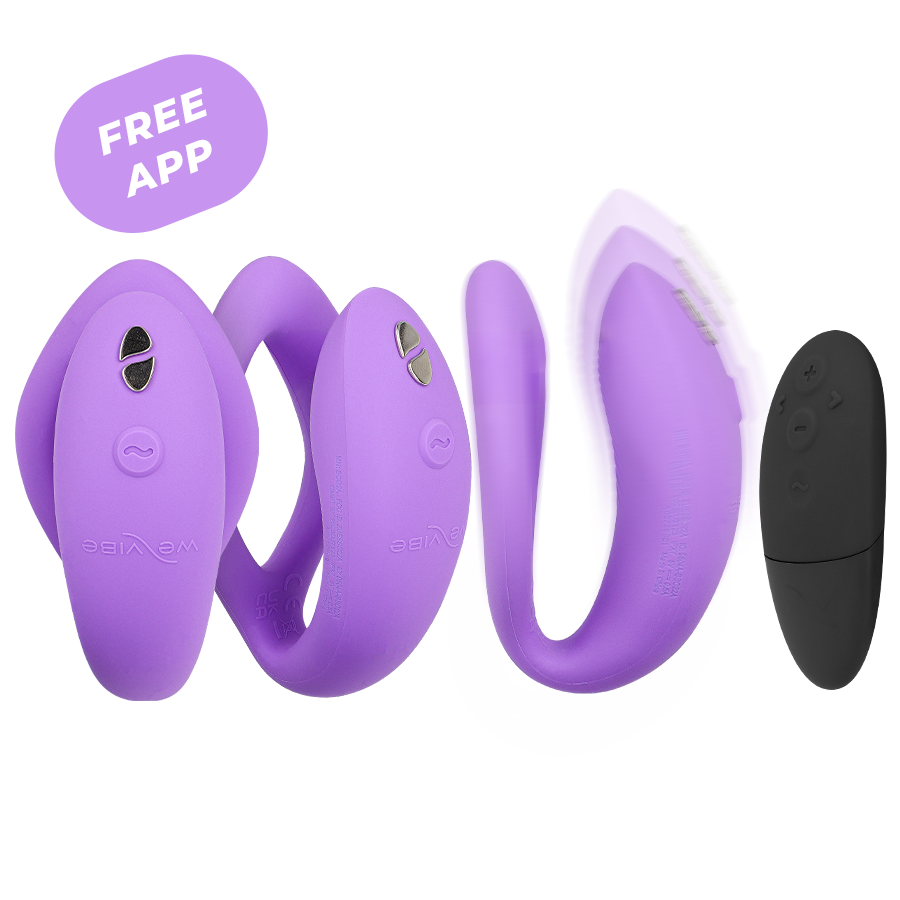WE-VIBE - SYNC O FLEXIBLE VIBRATOR REMOTE CONTROL VIOLET