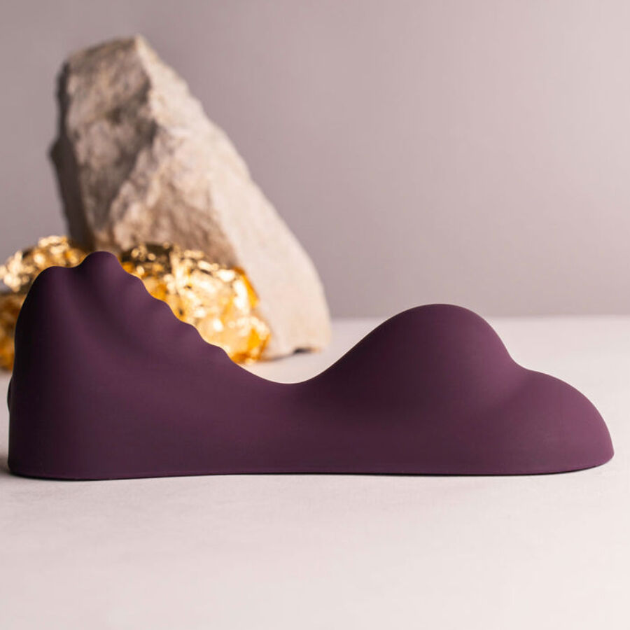 ROCKS-OFF - VIBRADOR ROXO RUBY GLOW PARA SENTAR
